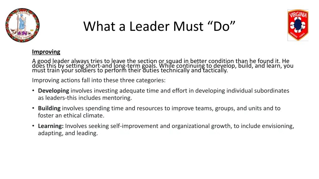 what a leader must do 3