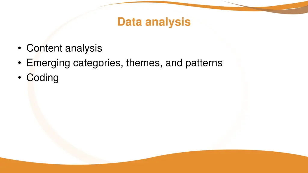 data analysis