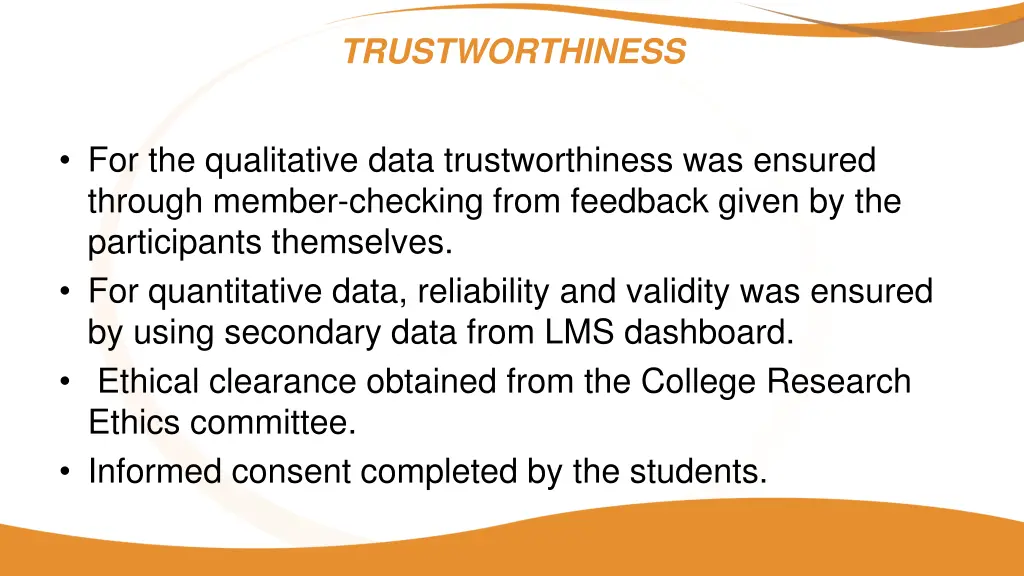 trustworthiness