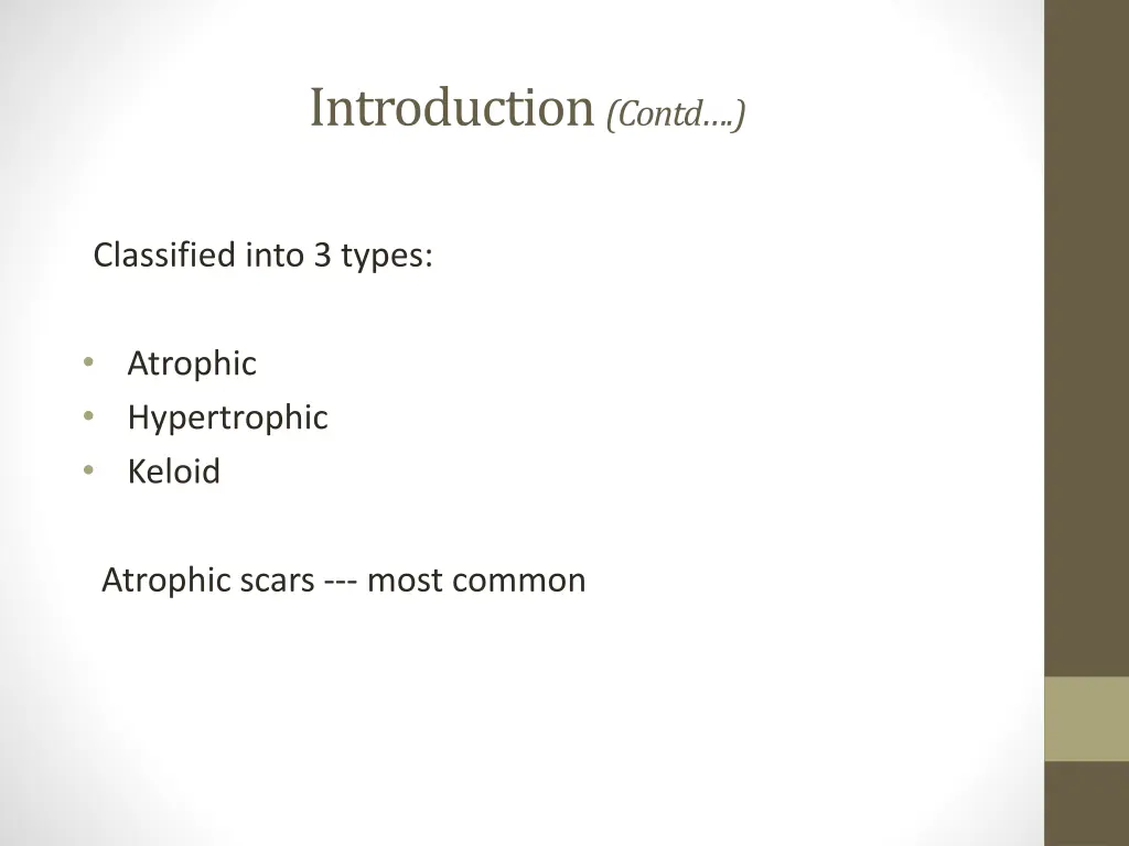 introduction contd
