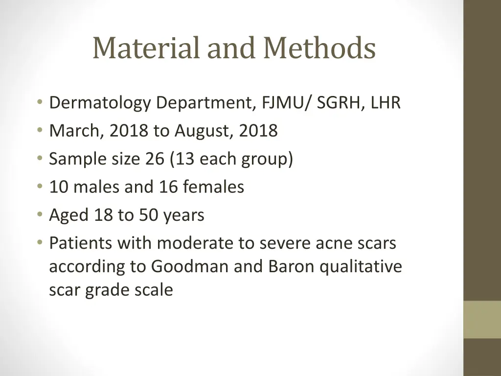 material and methods