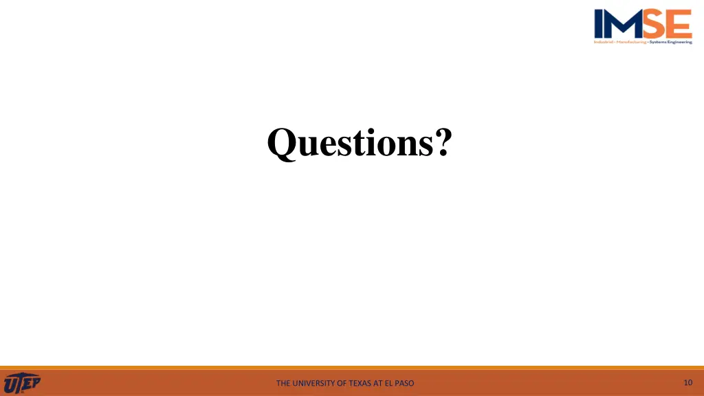 questions