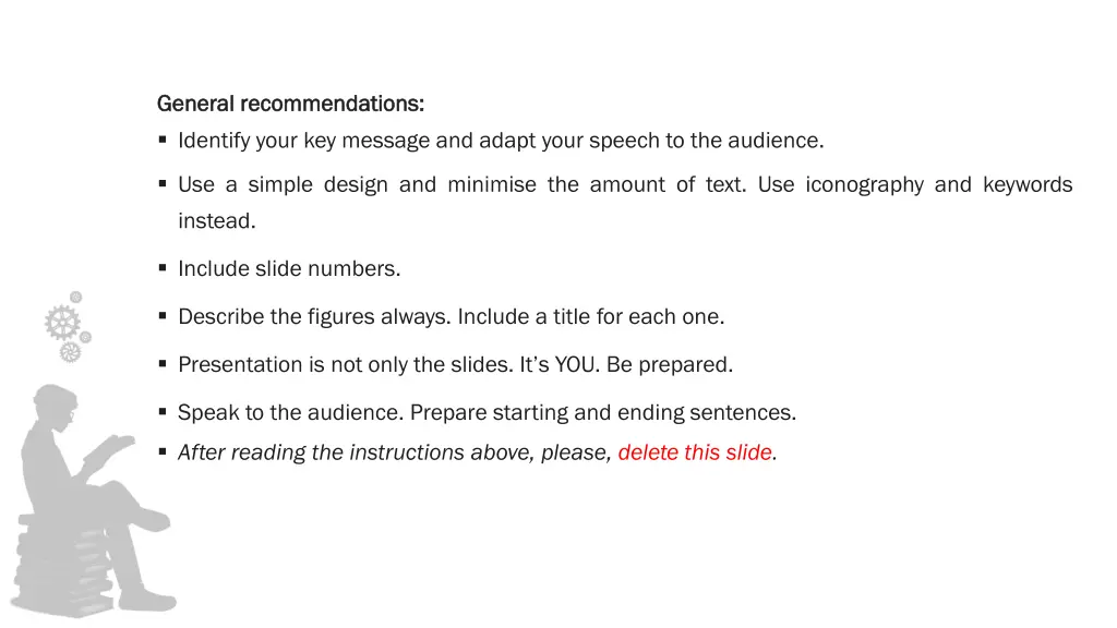 general general recommendations recommendations