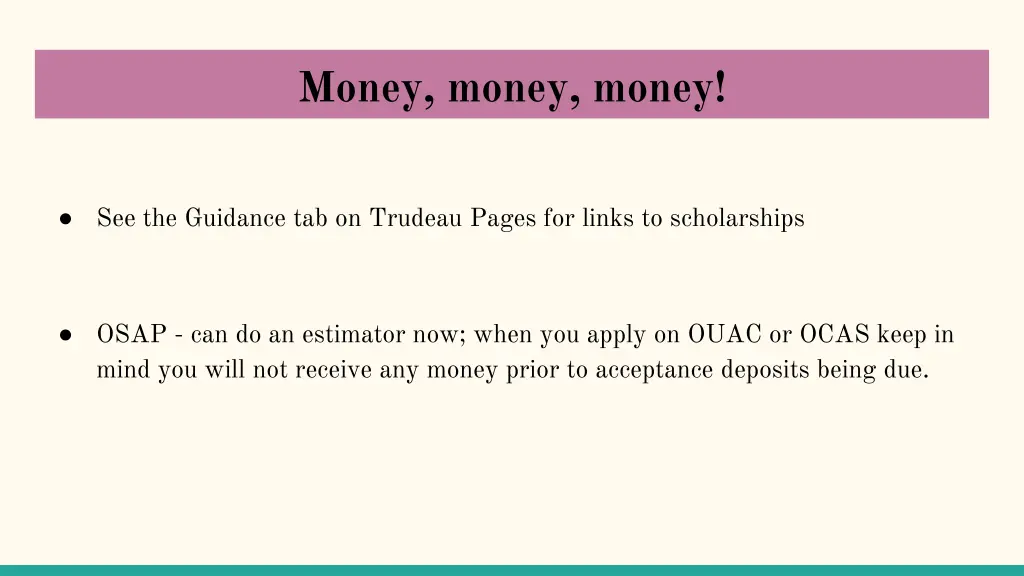 money money money