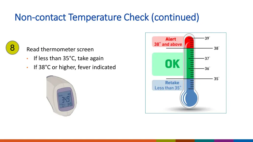 non non contact temperature check continued 1