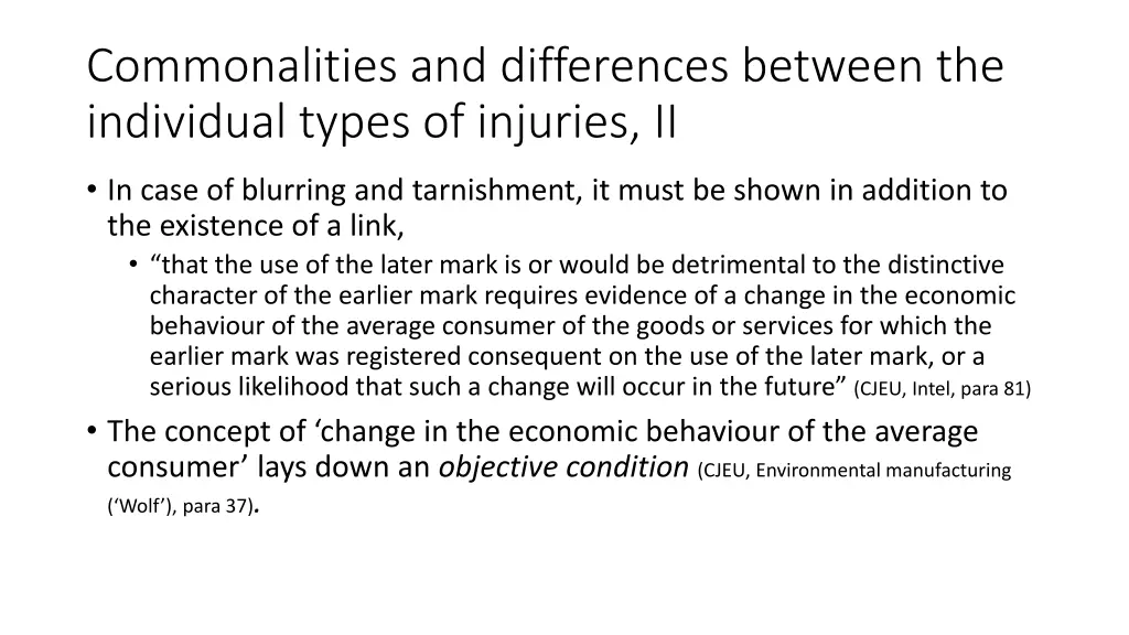 commonalities and differences between 1