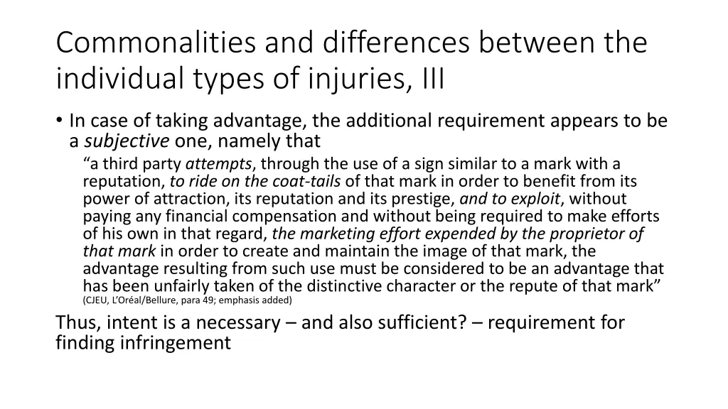 commonalities and differences between 2