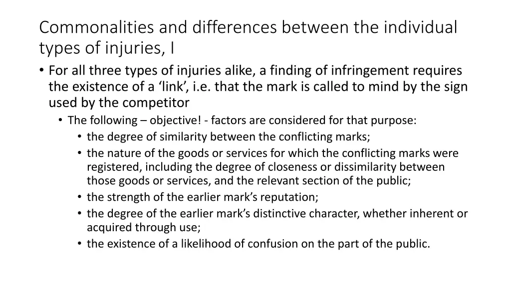 commonalities and differences between