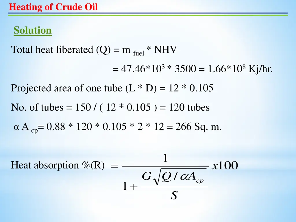 heating of crude oil 7