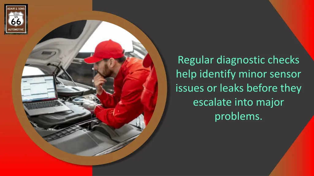regular diagnostic checks help identify minor