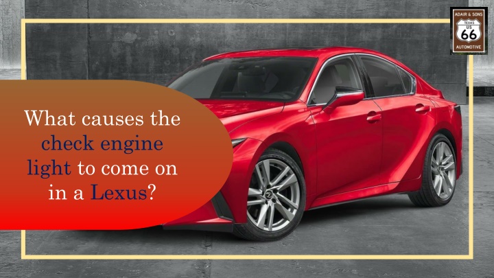 what causes the check engine light to come