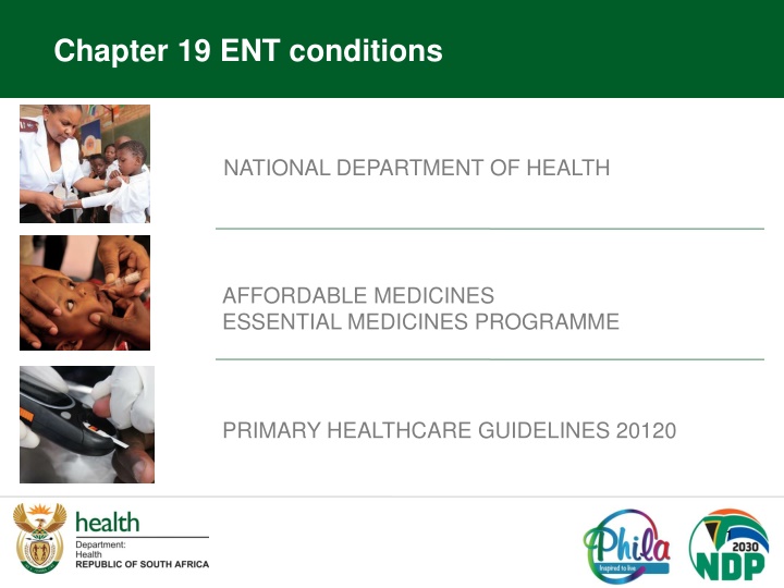 chapter 19 ent conditions