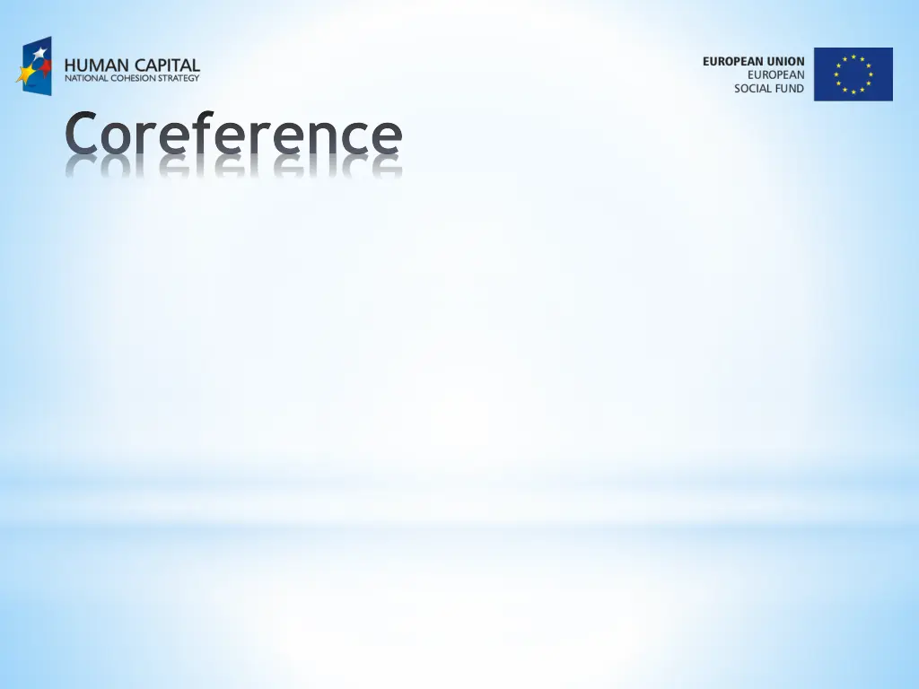 coreference