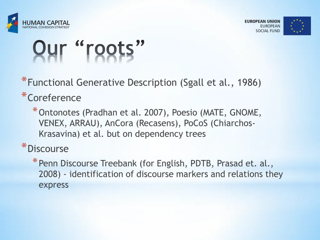 our roots