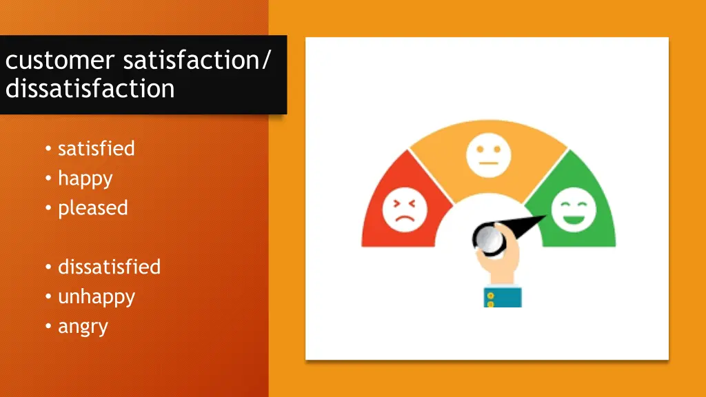 customer satisfaction dissatisfaction