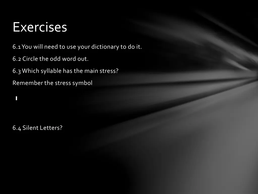 exercises