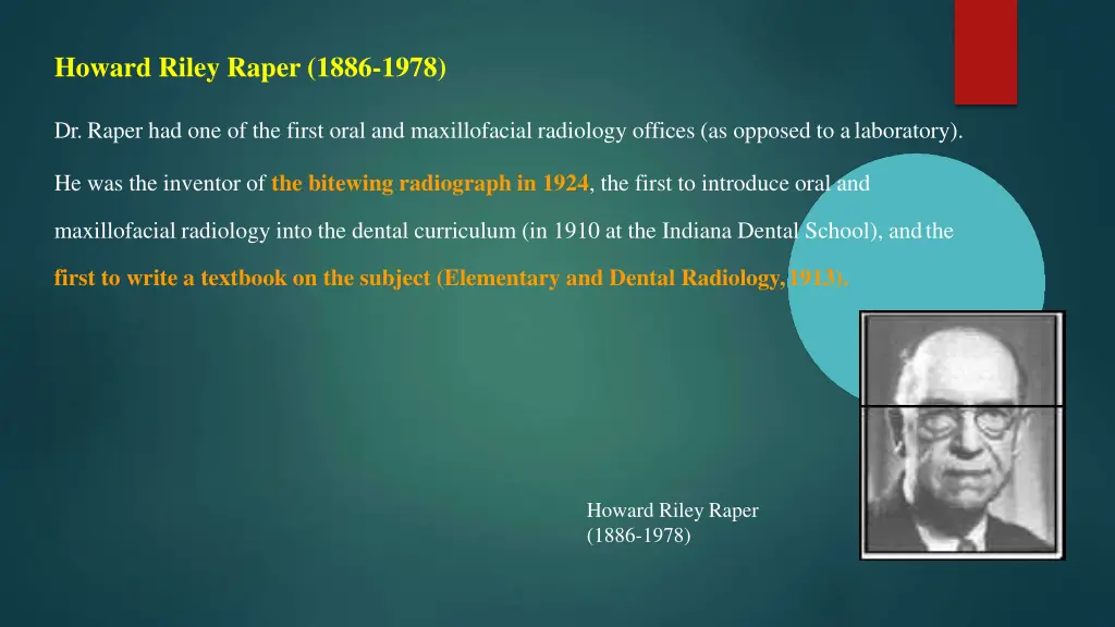 howard riley raper 1886 1978