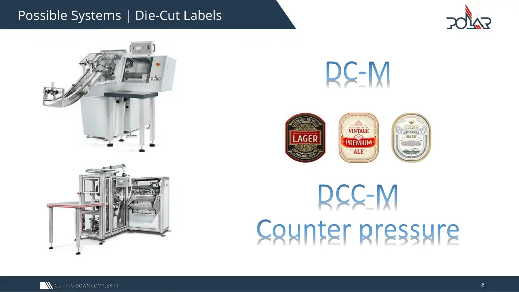 possible systems die cut labels