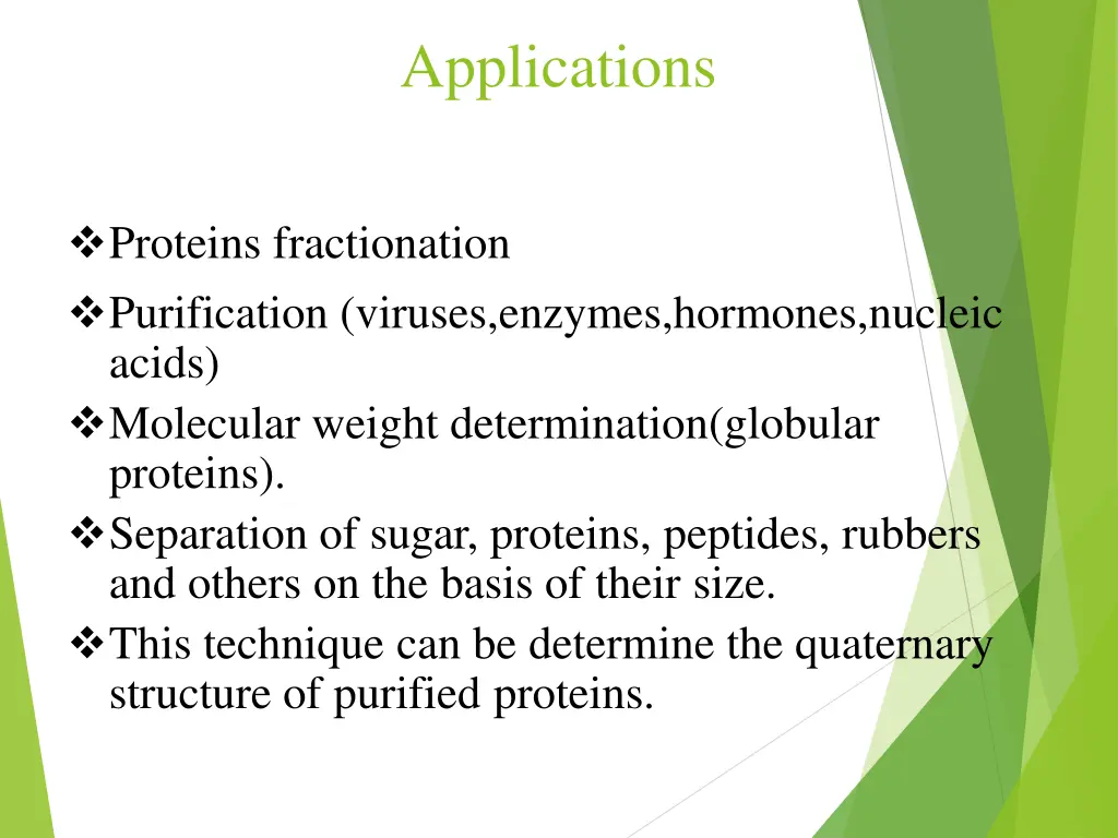applications