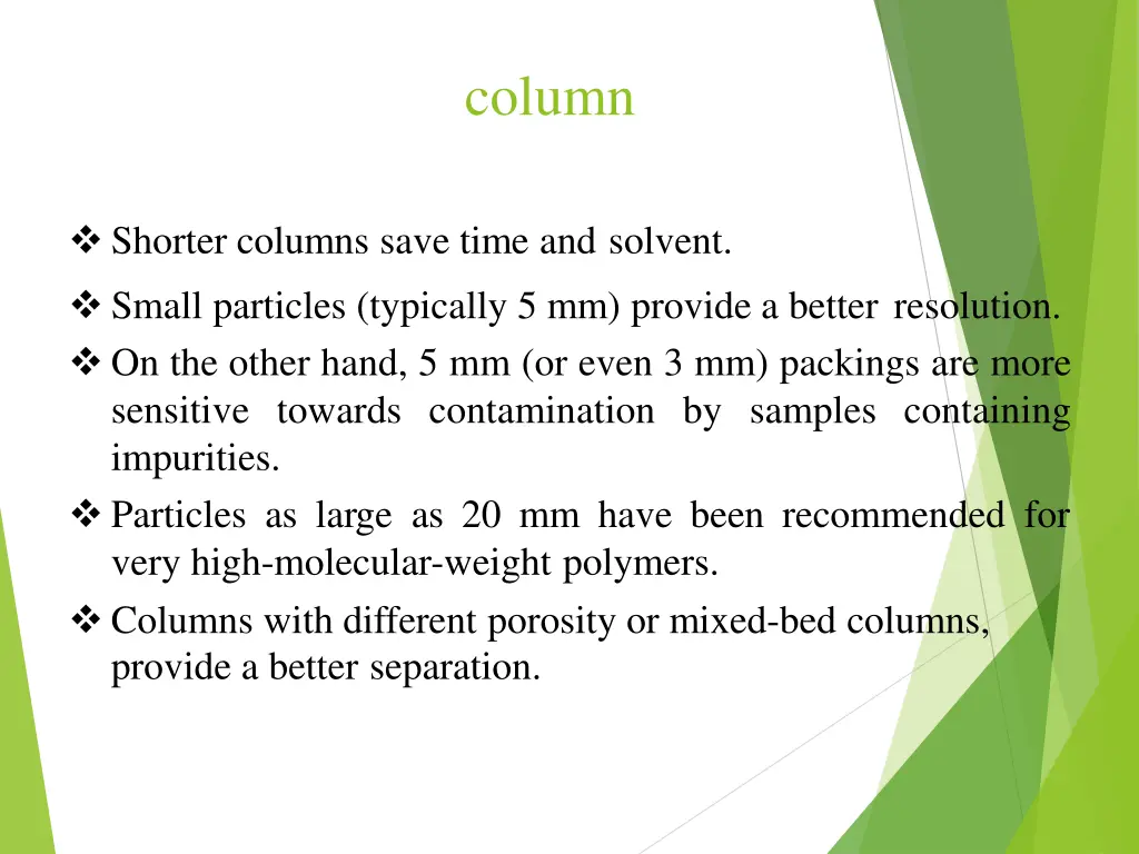 column