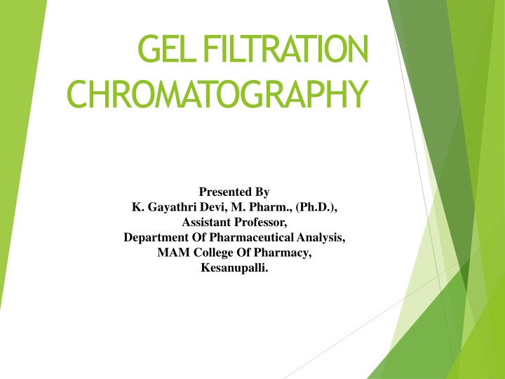 gel filtration chromatography