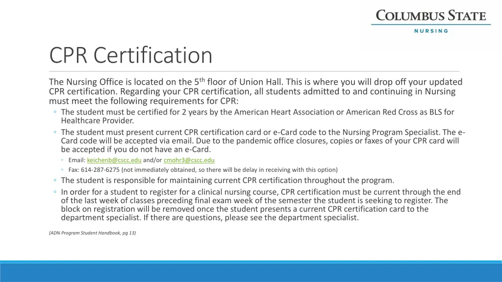 cpr certification