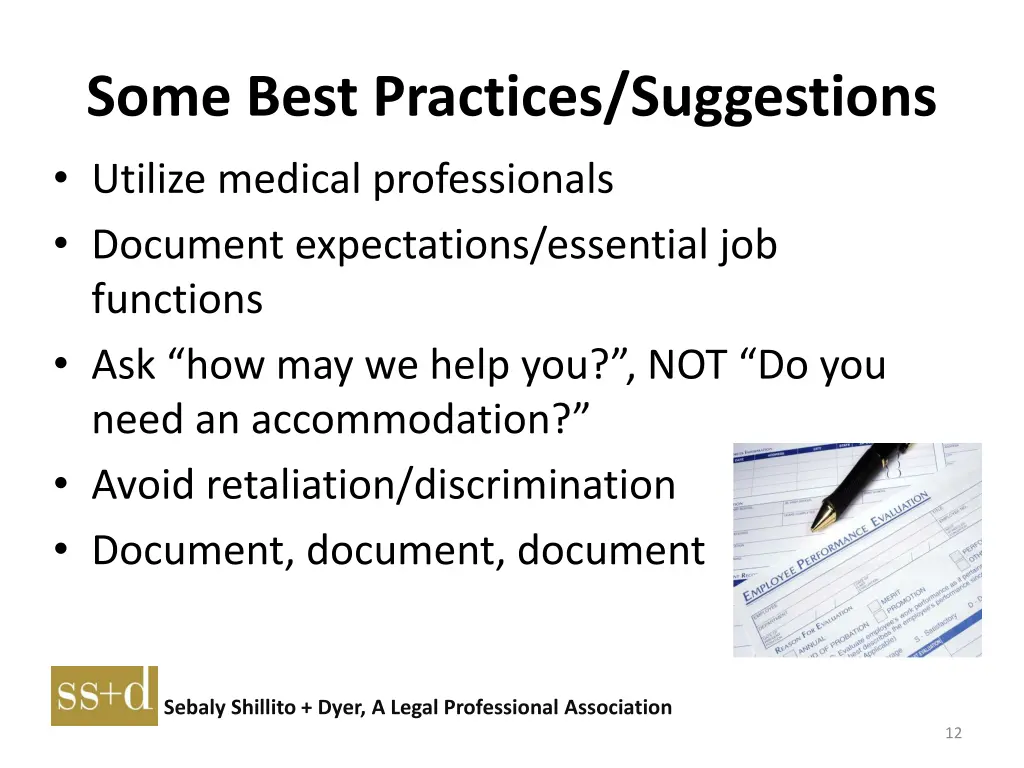 some best practices suggestions utilize medical