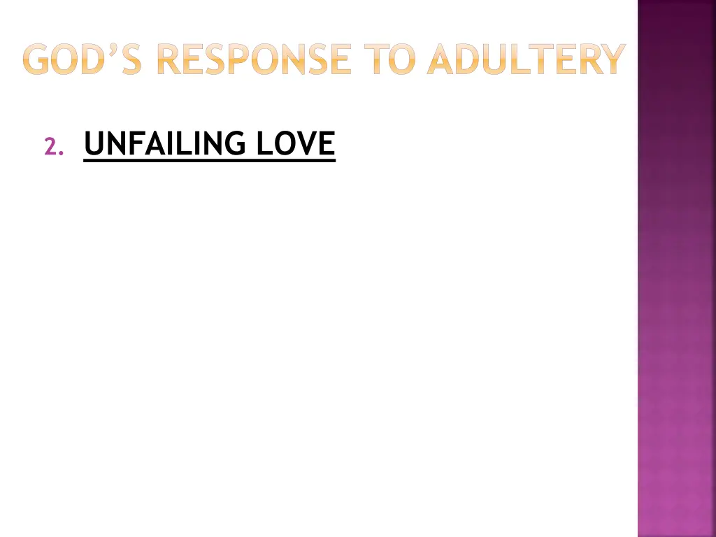 god s response to adultery 2