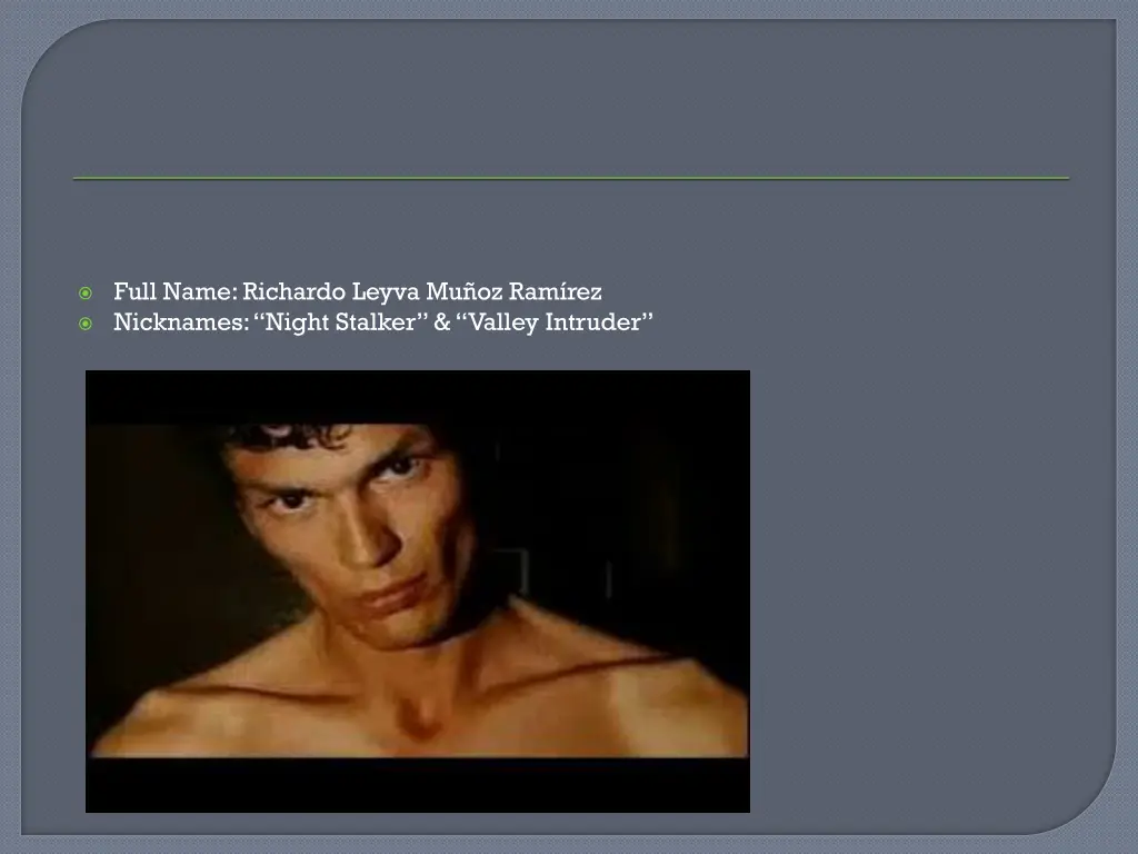 full name richardo leyva mu oz ram rez nicknames