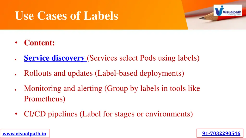 use cases of labels