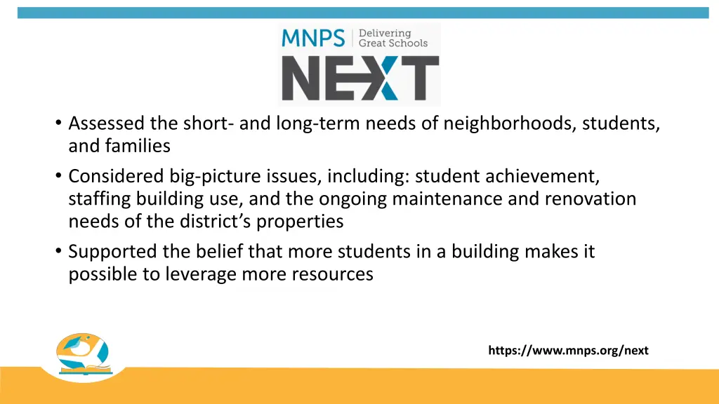 assessed the short and long term needs