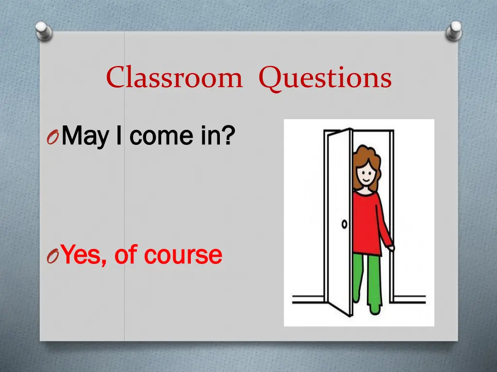classroom questions 2
