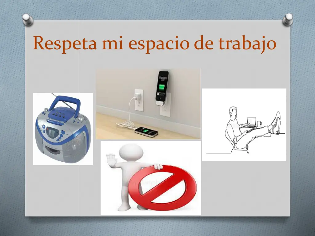 respeta mi espaciode trabajo