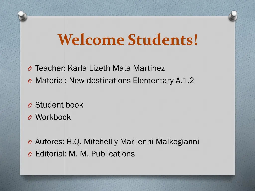 welcome students 1