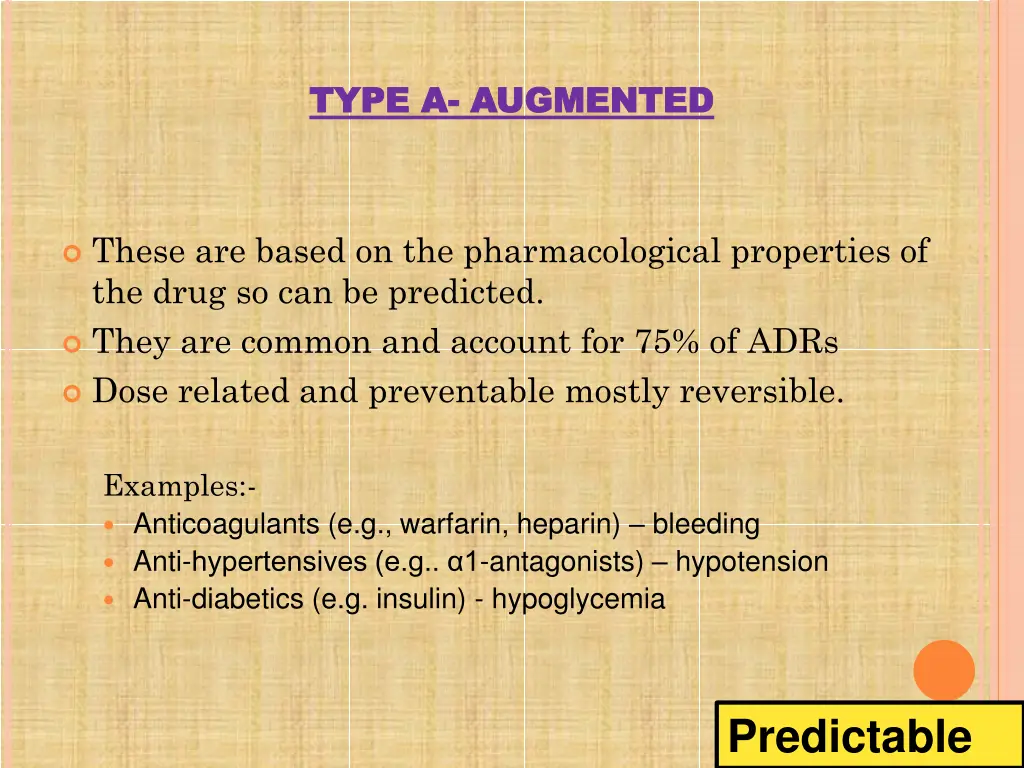 type a type a augmented augmented