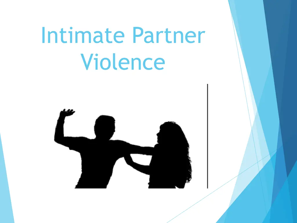 intimate partner violence