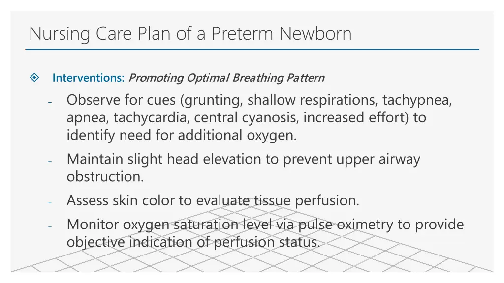 nursing care plan of a preterm newborn 3