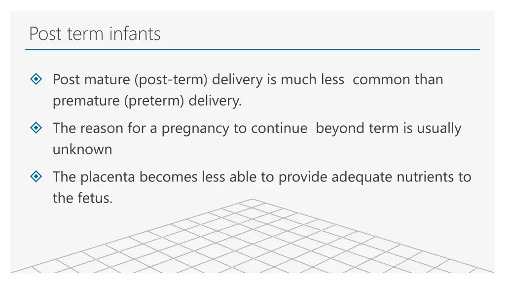 post term infants 1
