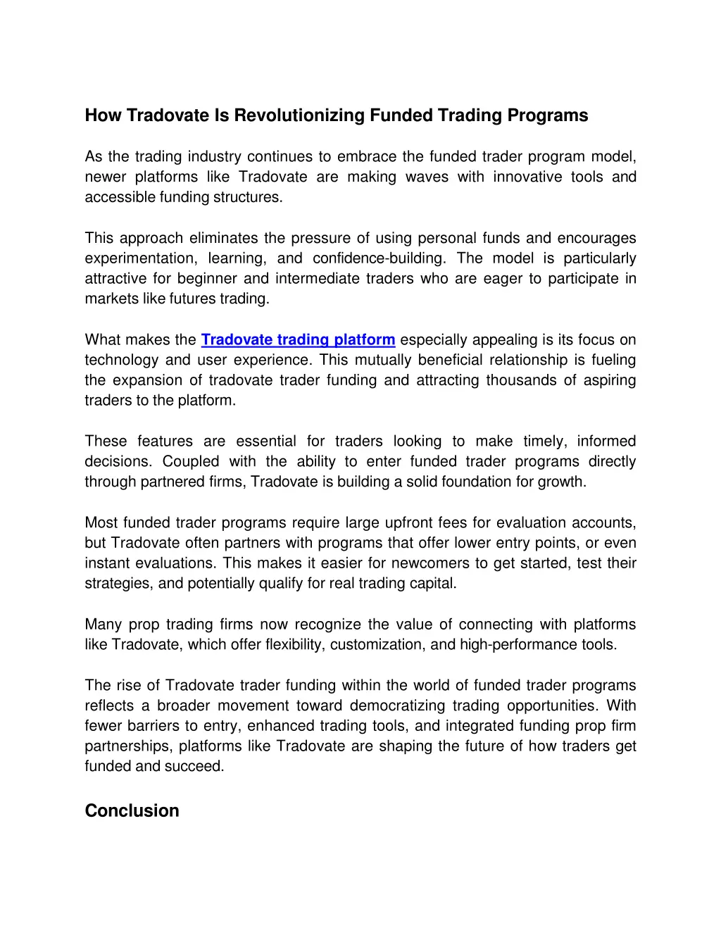 how tradovate is revolutionizing funded trading
