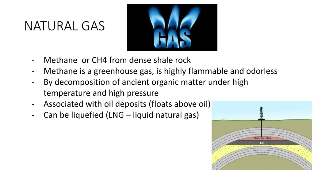 natural gas