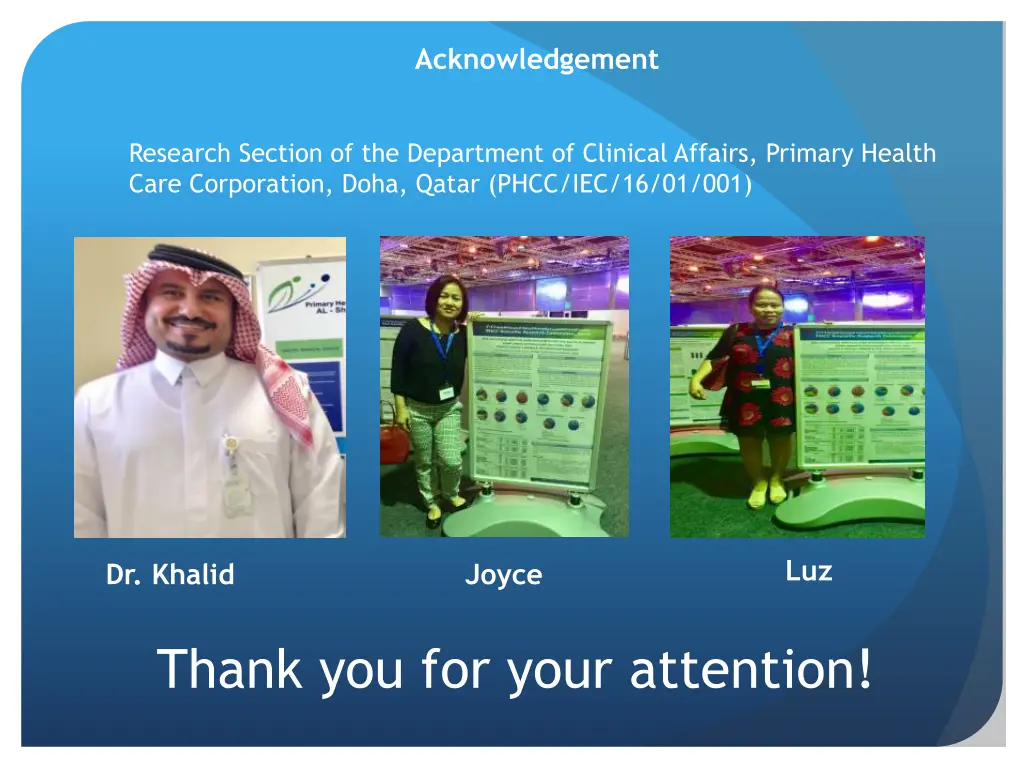 acknowledgement