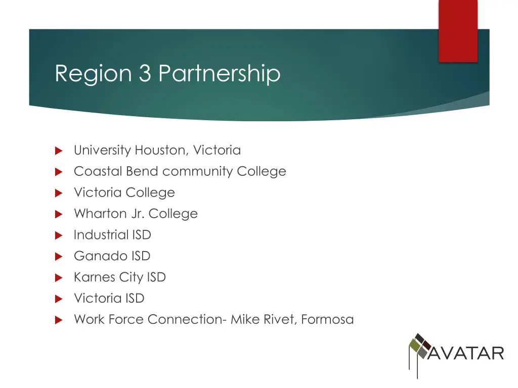 region 3 partnership