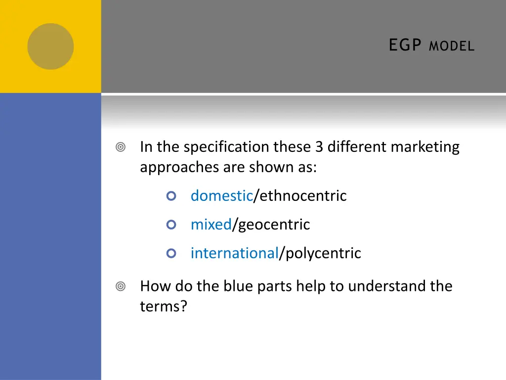 egp model