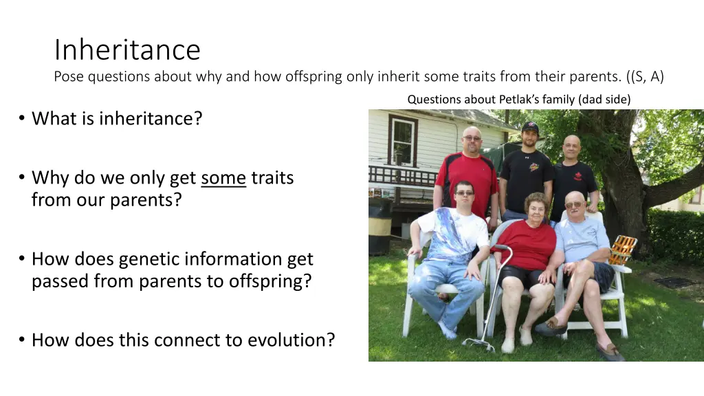 inheritance pose questions about