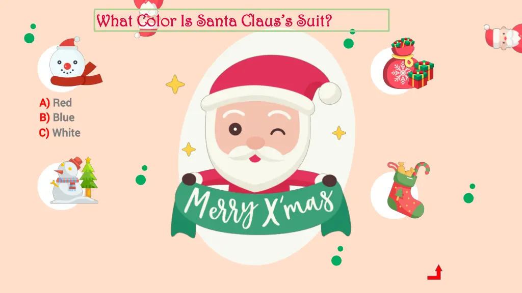 what color is santa claus s suit what color