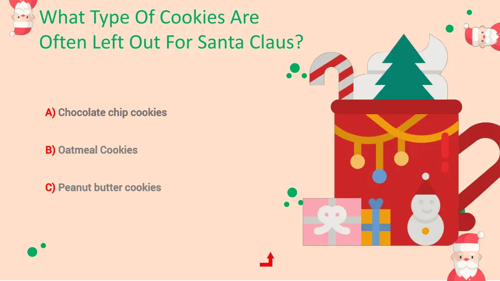 what type of cookies are often left out for santa