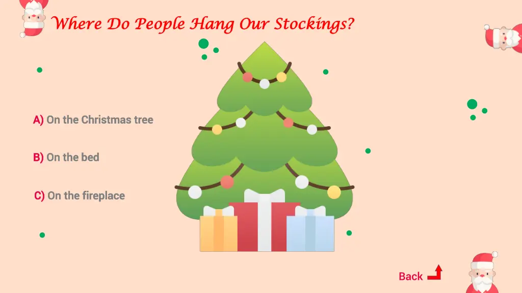where do people hang our stockings where