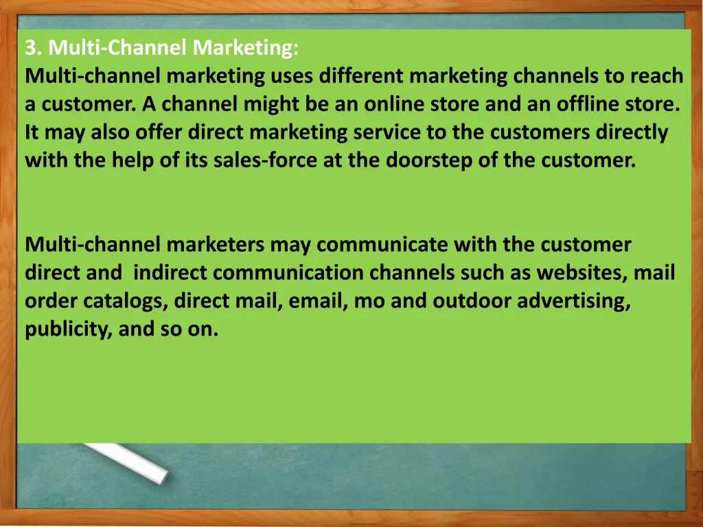 3 multi channel marketing multi channel marketing