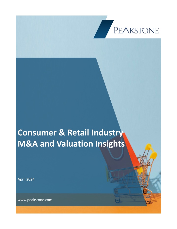 consumer retail industry m a and valuation
