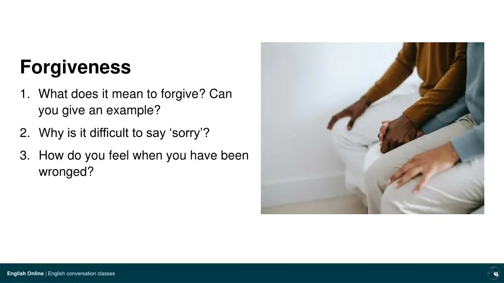forgiveness